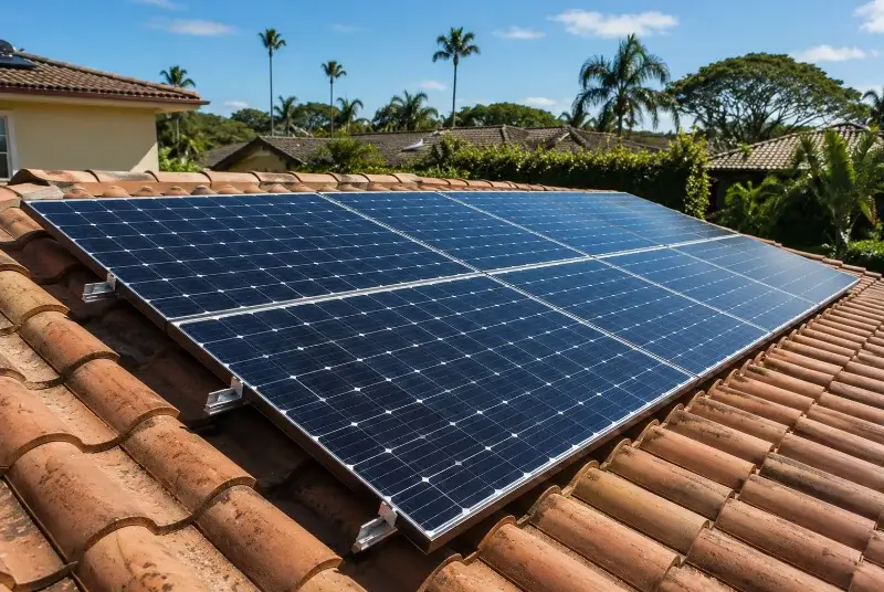 Installation de panneaux solaires à Audignon